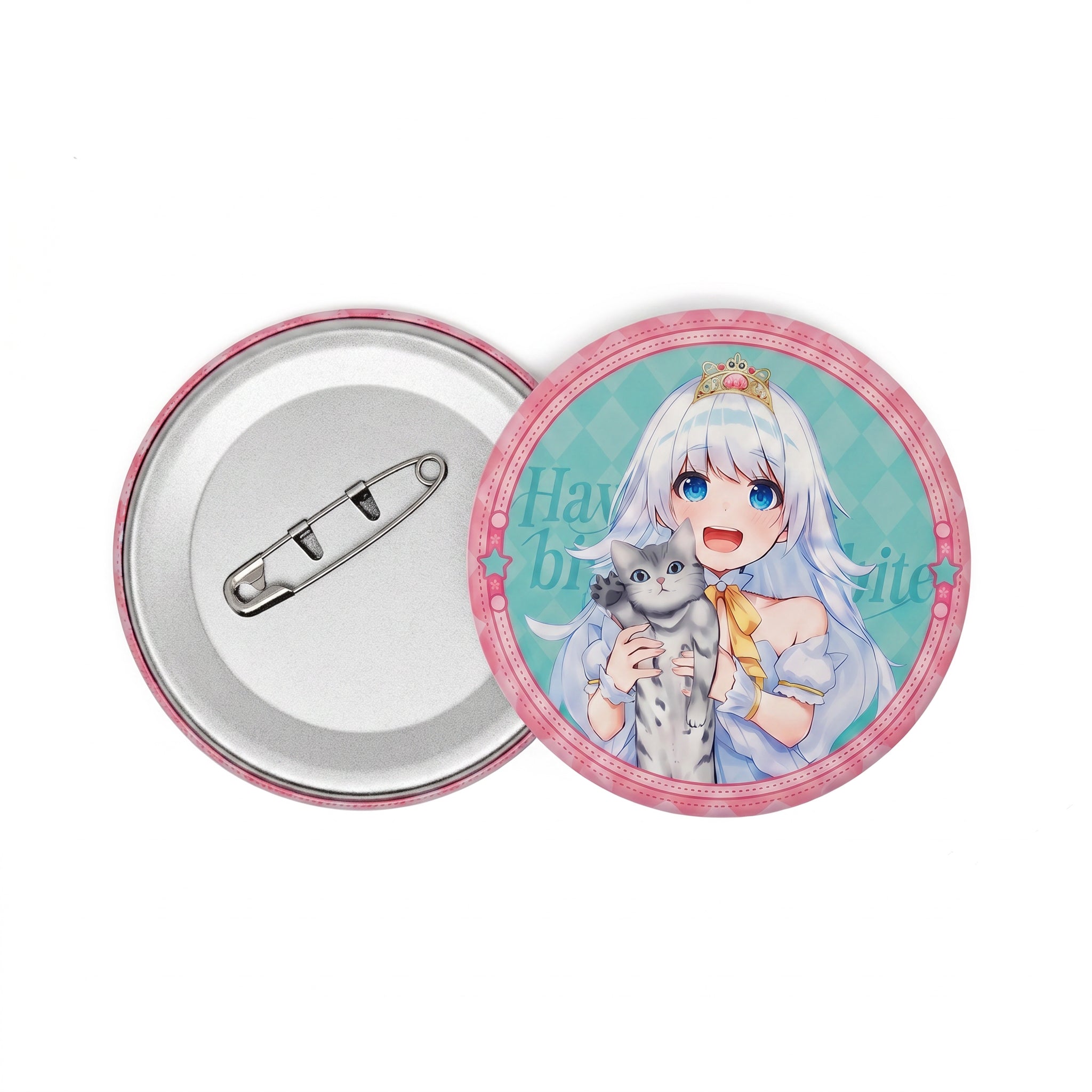 紙印刷缶バッジ
